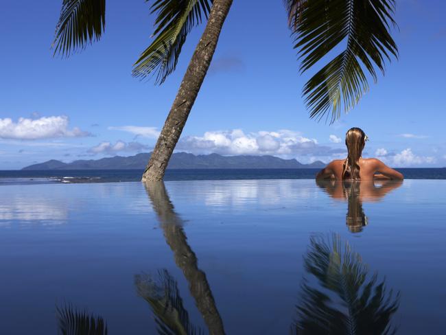 It’s all about resort life in Fiji.