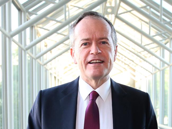 Opposition Leader Bill Shorten yesterday / Picture: Kym Smith