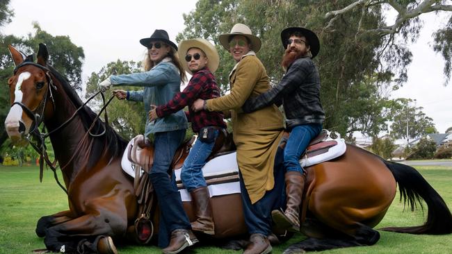 Brad Chicken and the Bootstraps deliver “two-stepping, toe-tapping” fun. Picture: Supplied