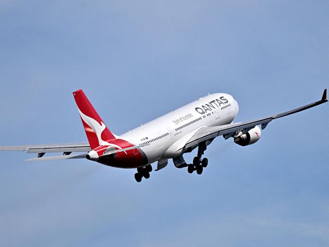 The seven-day Qantas sale applies to 60 Australian destinations. Picture: Saeed Khan/AFP