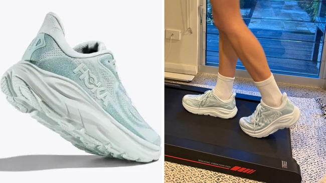 I have been using the new Hoka Clifton 10s for walking and running. Image: Hoka / Jessica Smith