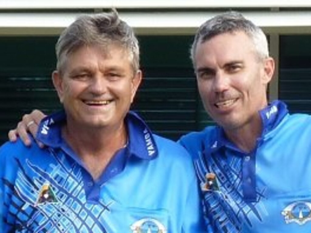 CRDBA Champion of Club Champions (Pairs): Terry 'Plover' Johnson and Brad Johnson.