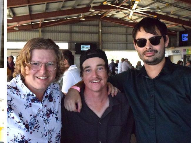 Faces in the crowd at the Gladstone Spring Races.