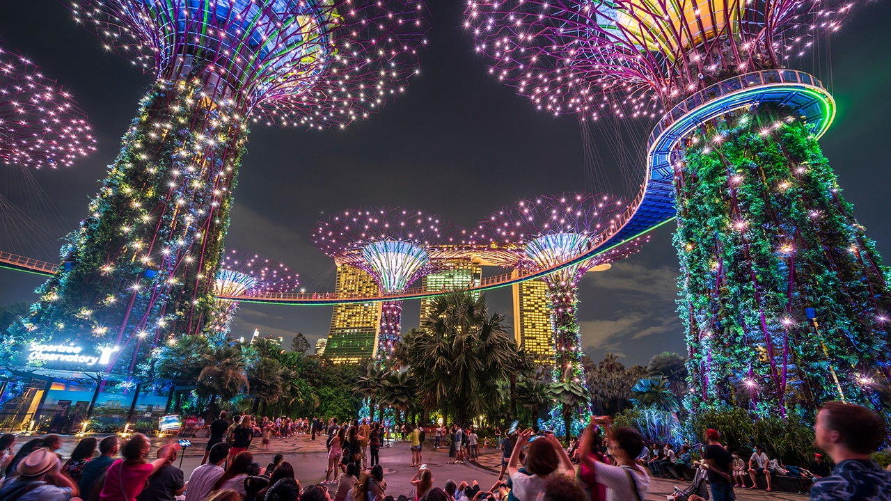 Nights in Singapore are magical. Picture: iStock