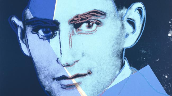 Andy Warhol’s portrait of Franz Kafka, who wrote of justice ‘which never forgets’. Picture: Ronald Feldman Fine Arts, New York