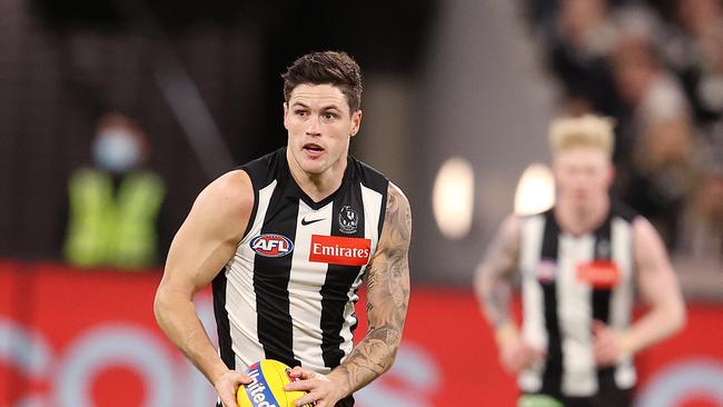 Pies star Jack Crisp is looking forward to a fresh start under new head coach Craig McRae. Picture: Michael Klein