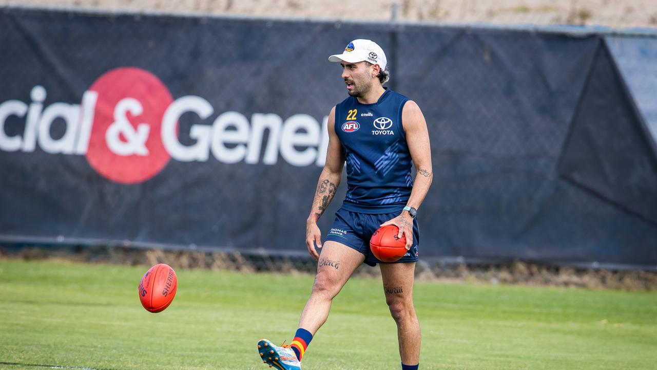 Izak Rankine was the Crows’ marquee signing of the 2022 off-season. Picture: Tom Huntley