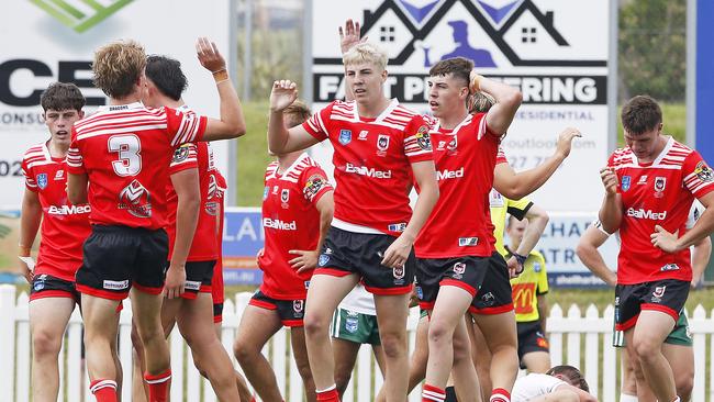 The Illawarra South Coast Dragons pulled off a stunning comeback win. Picture: John Appleyard