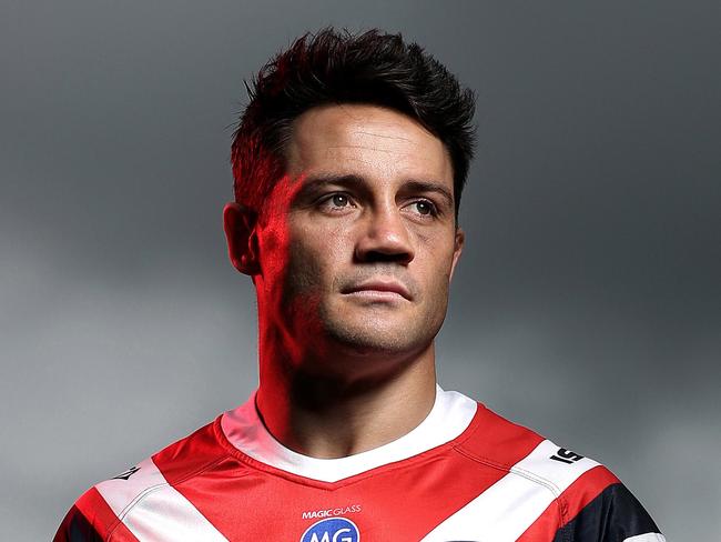 ***PLEASE CHECK WITH DT SPORT BEFORE USE ***Portrait of Sydney Roosters player Cooper Cronk at the SCG ahead of this weeks NRL Grand Final against the Canberra Raiders. Picture. Phil Hillyard