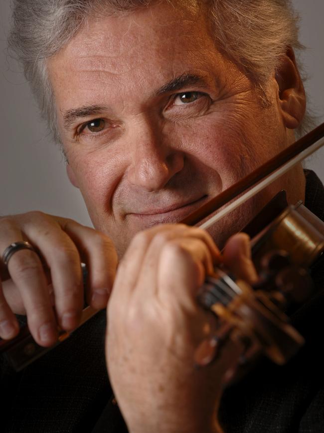 Conductor and violinist Pinchas Zukerman.