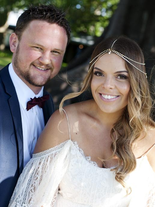 Peter Bird and Lara Falco. Picture: Sarah Christensen Photography