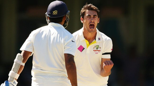 Mitchell Starc is ready to be let of the leash.
