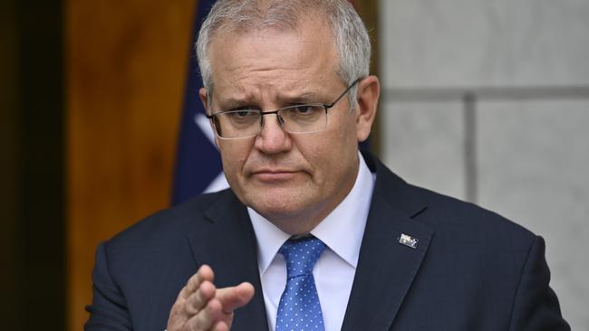 Prime Minister Scott Morrison. Picture: NCA NewsWire / Martin Ollman