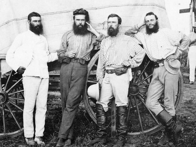 150th Anniversary of the Overland Telegraph Line. Alexander Mitchell, Charles Todd, Robert Patterson, John Little