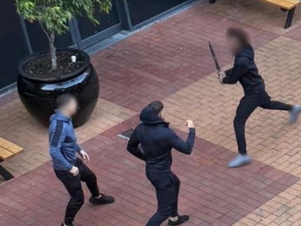 In the wake of a horrific knife attack at Northland Shopping Centre on Sunday, Ms Allan moved to implement a ban on the sale of machetes from 12pm on Wednesday, Picture: X