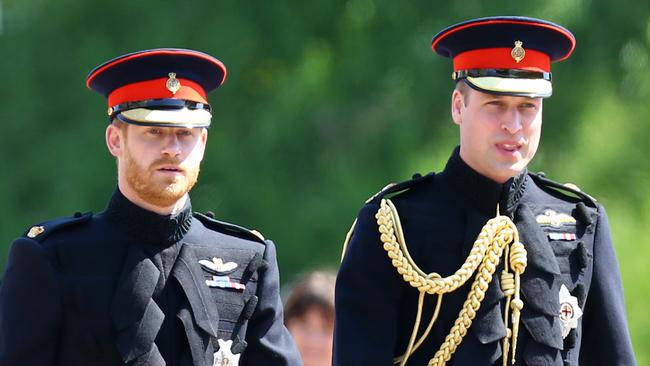 There is still tension between the two brothers. Picture: Gareth Fuller - WPA Pool/Getty Images