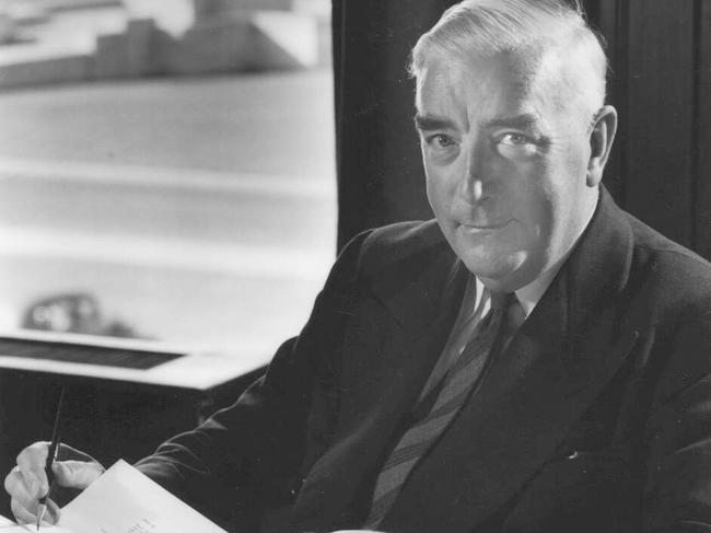 Sir Robert Menzies … ‘very Australian in wanting a fair go for all’. Picture: National Library of Australia