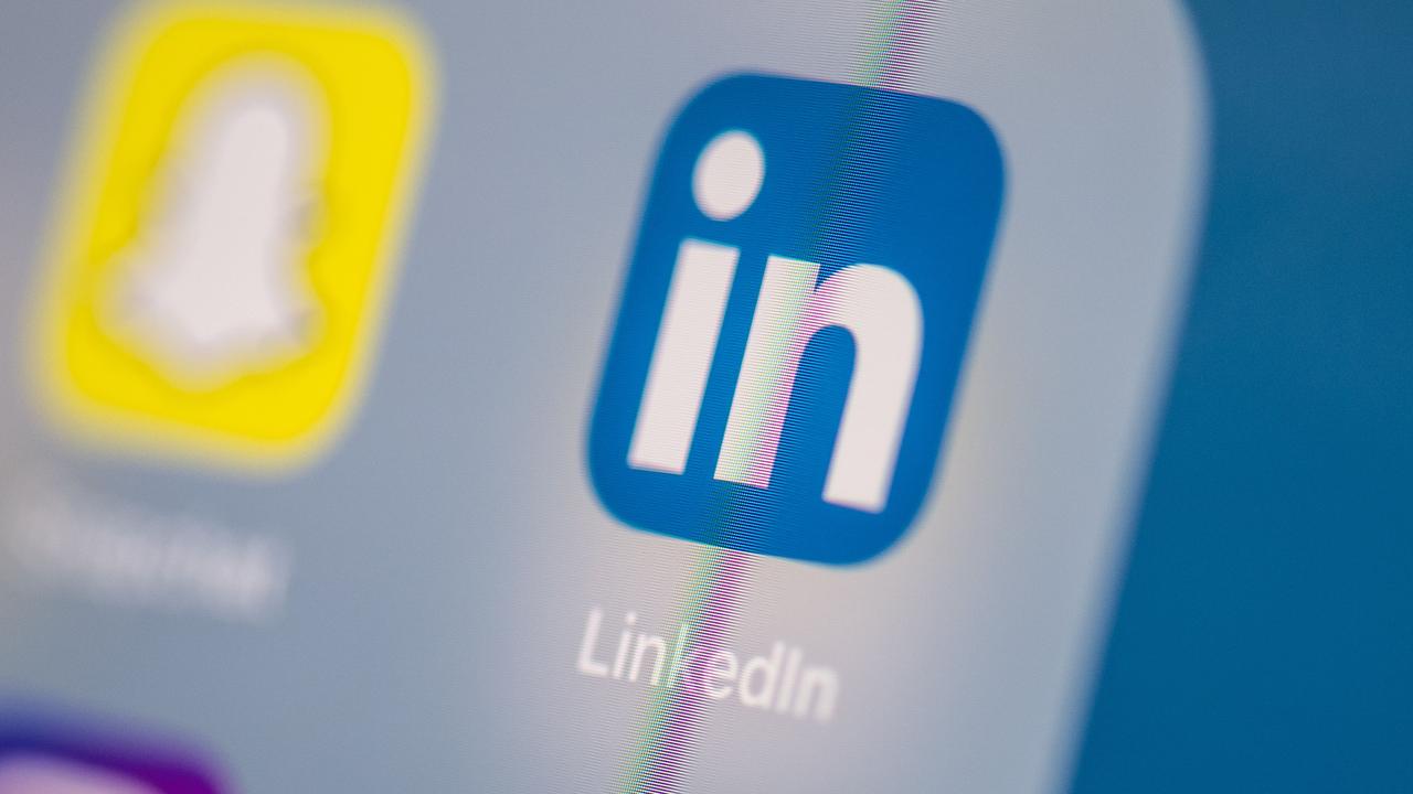 LinkedIn is using Australian users’ data to train generative AI models. Picture: Martin Bureau / AFP