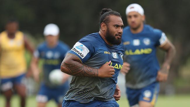 Junior Paulo has a hamstring issue. Picture: Brett Costello