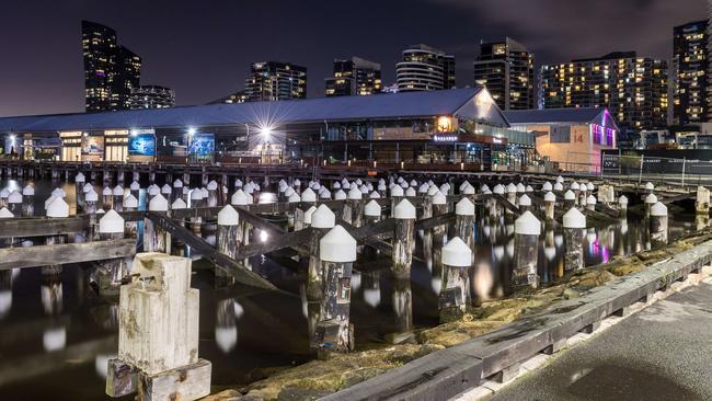 The pier is more than 100 years old and has rapidly deteriorated despite efforts to stabilise it over the past two years. Picture: Jake Nowakowski