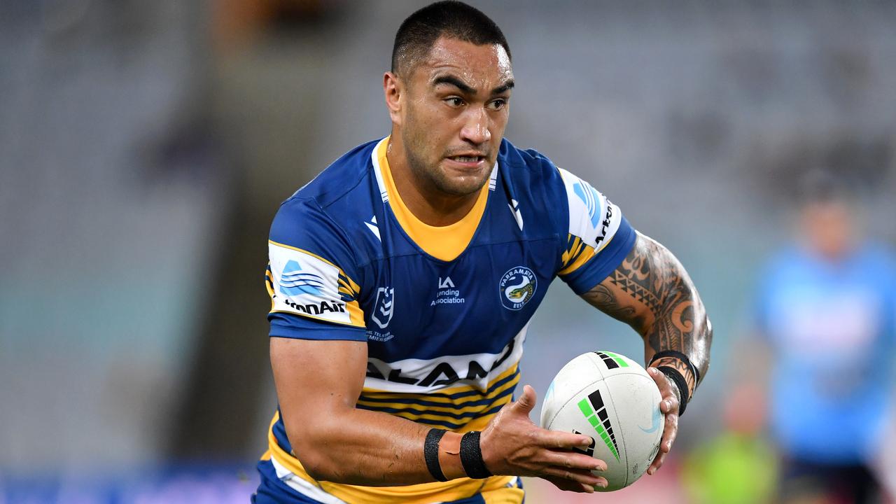 Parramatta's Mirata Niukore is believed to be close to joining the Warriors. NRL Imagery