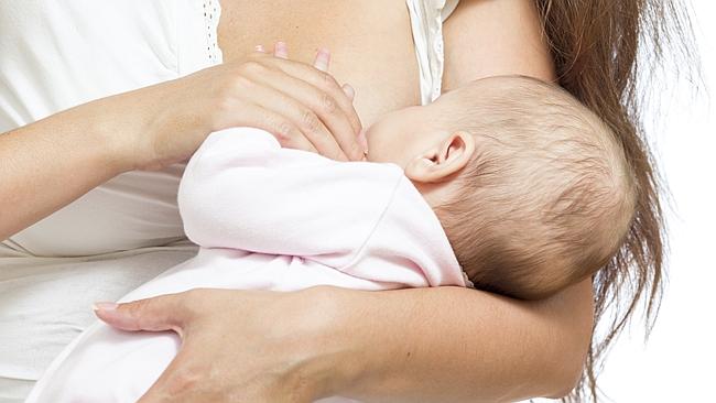 Heather Vaughan was breastfeeding her baby daughter Lydia in the National Museum of the R