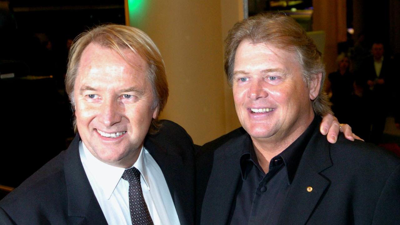 Wheatley with close friend and collaborator John Farnham in 2004.