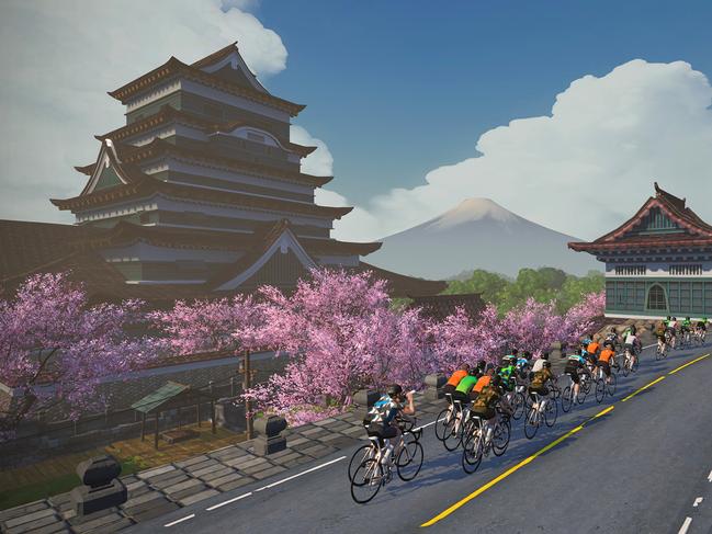 Zwift has added a traditional Japanese experience for virtual cyclists at the Makuri Islands and Yumezi, a Japanese haiku-inspired name, with its two characters (夢路) taken from a poem by Meiji-era poet, Shiki Masaoka.