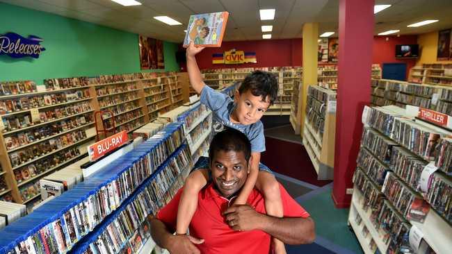 Nambour's last remaining video store will close its doors for good after more than a decade in the community. Picture: Warren Lynam