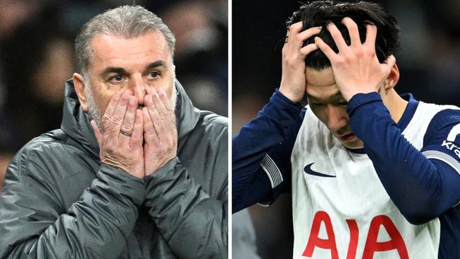 Ange Postecoglou and Son Heung-min.