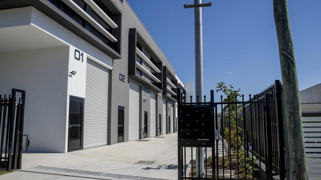 25-year-old Gold Coast local Zac Potter has built 14 luxury warehouse ‘man caves’ and ‘she sheds’. Picture: Jerad Williams