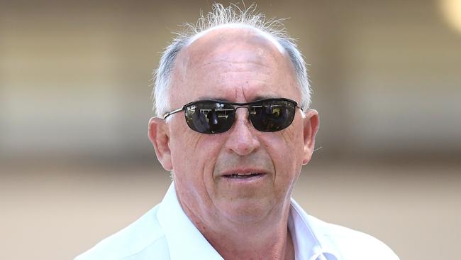 Trainer Robert Heathcote is excited about Rothfire’s potential. Picture: AAP