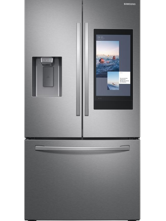 The Samsung family hub now features artificial intelligence to identify and know what is in your fridge, suggest recipes and guide you through the process, even helping you plan meals ahead.