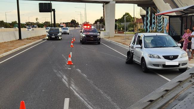 The Mustang driver was issued an instant loss of licence. Picture: SA Police