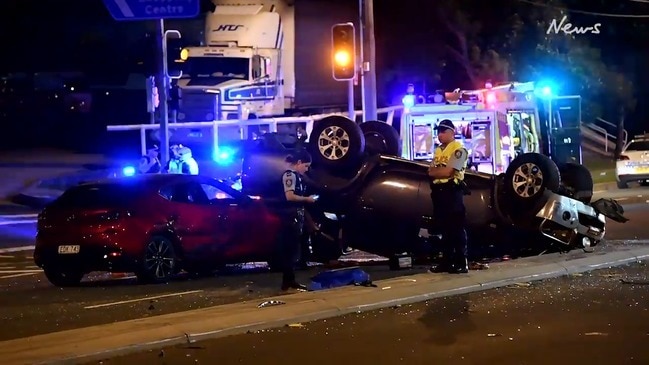 Horror On Sydney Roads Multiple Crashes Leaves Two Dead And Four Injured
