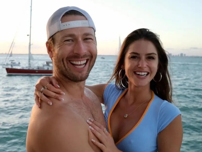 Glen Powell and Gigi Paris have reportedly split after three years of dating. Picture: glenpowell/Instagram