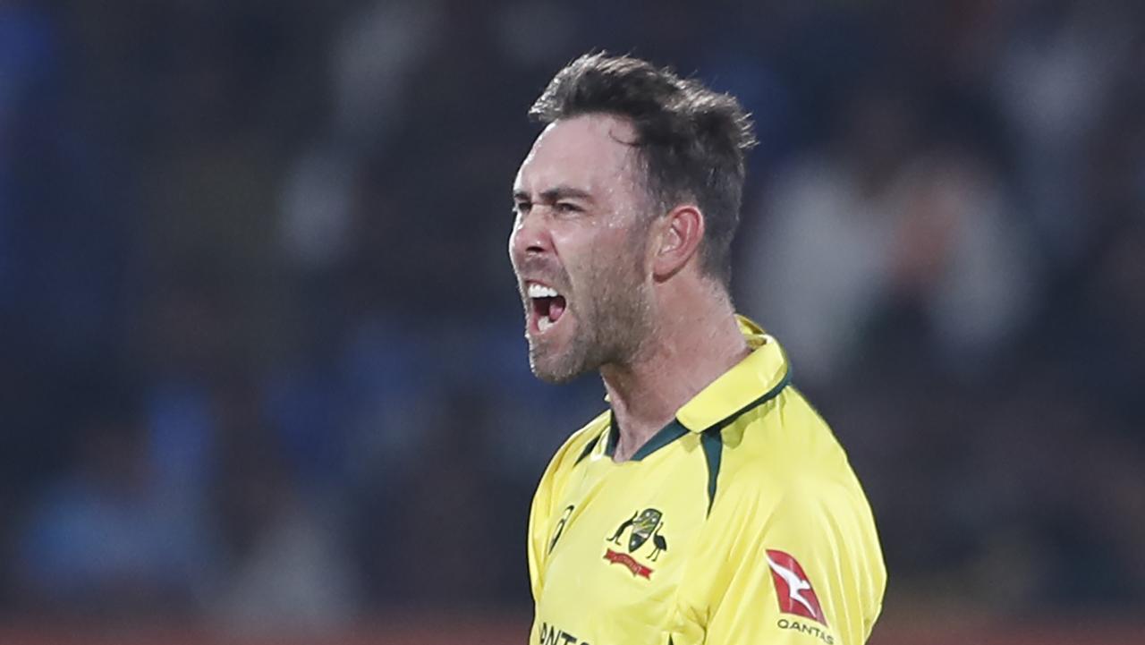 Glenn Maxwell has been backed in as Australia’s second spinning option. (Photo by Pankaj Nangia/Getty Images)