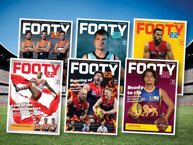 Get your copy of Footy22 for $7.95 with your paper.