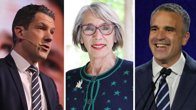 Alex Antic, Jane Lomax-Smith and Peter Malinauskas are among South Australia’s most powerful politicians, but where do they rank? Pictures: File