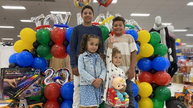 Kyjuan, Dai-Shaun, Zendaya and Mahiya Tanna are part of retail giant Big W's Toy Squad for their annual Toy Mania sale.