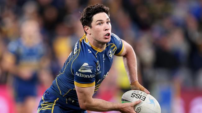 Mitchell Moses is vital to Parramatta’s chances in the finals. Picture: Cameron Spencer/Getty Images