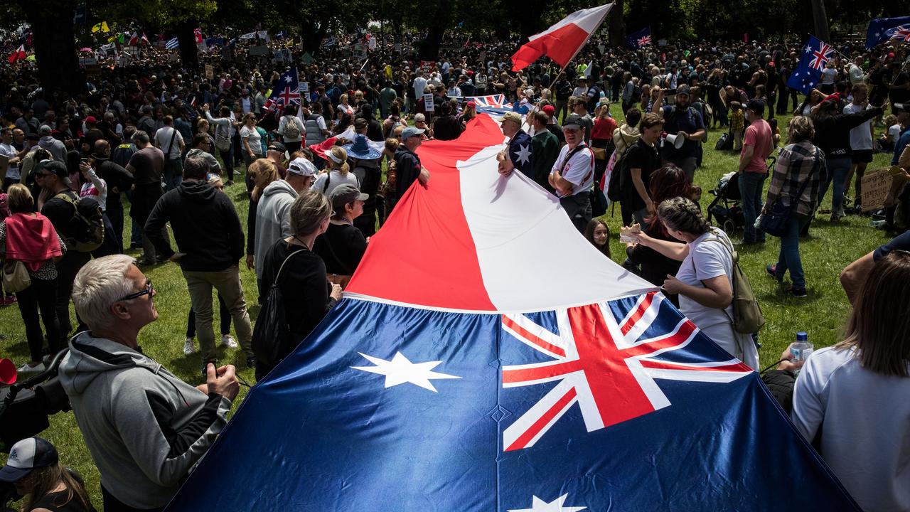 Tens of thousands of people gathered across Australia.