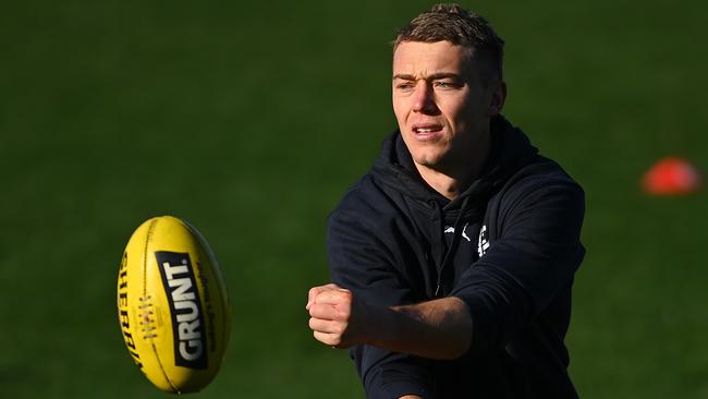 Patrick Cripps has scored above 100 just twice this year.