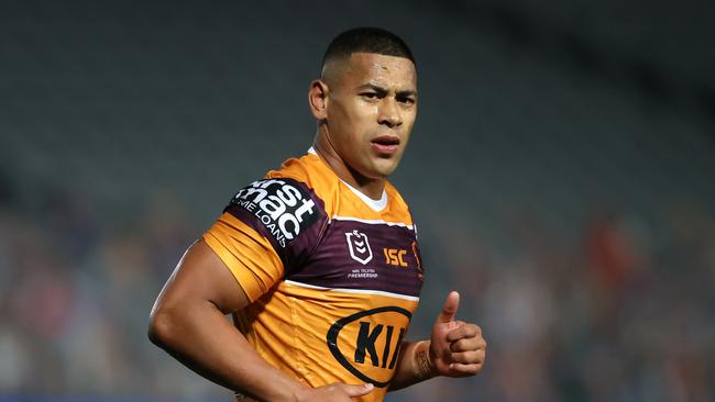 Jamayne Isaako was sent to the sin-bin to make Brisbane’s night even harder than it needed to be.