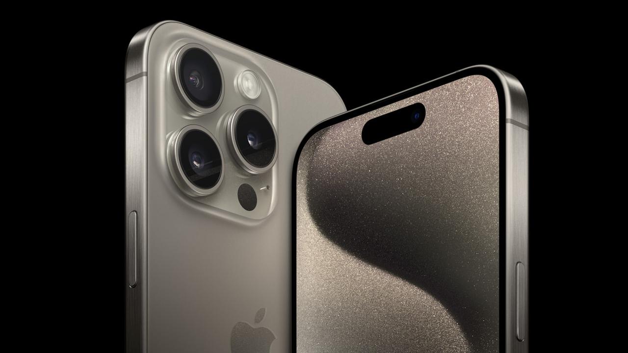 Apple iPhone 15 Pro and iPhone 15 Pro Max. Picture: Apple.