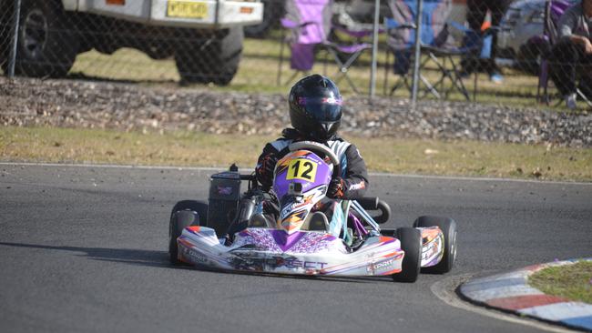 YOUNG AND OLD: There was no age limit for racers looking to take to the track this weekend.