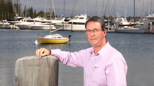 Gold Coast Waterways Authority CEO Hal Morris is a big believer in the potential of a ferry service for the city. Picture by Scott Fletcher