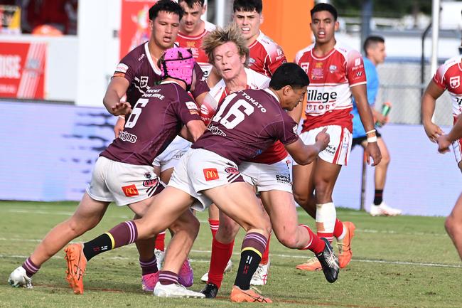 Meninga Cup rugby league grand final between Redcliffe and Burleigh. Saturday May 10, 2025. Picture, John Gass