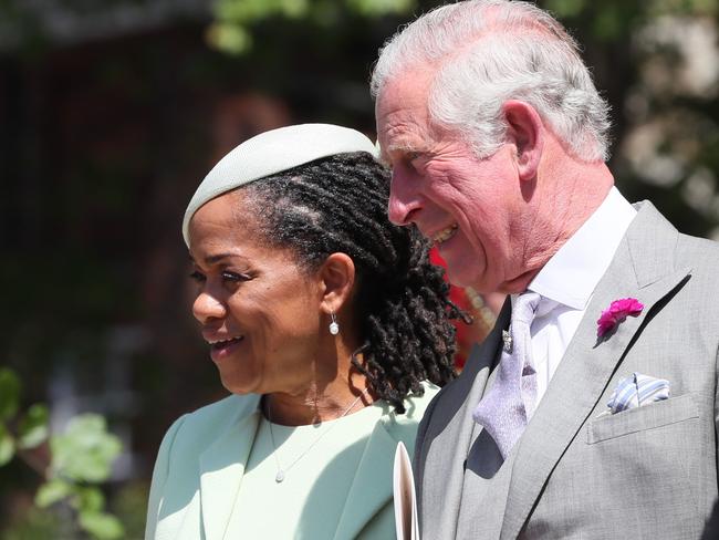 Doria Ragland, Megan Markle's mother, stepped in for her daughter on her big day. Picture: Getty.