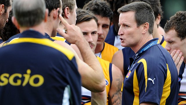 Can the coach and chief executive of the West Coast Eagles survive